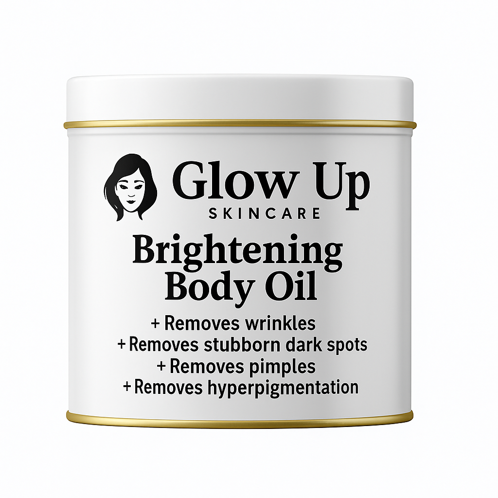 Glow Up Skin Care Brightening Body Oil