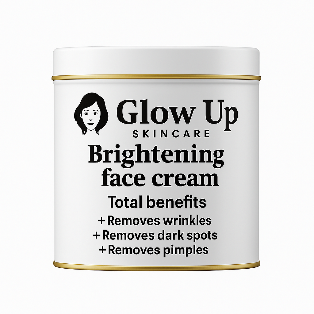 Glow Up Skin Care Brightening Face Cream